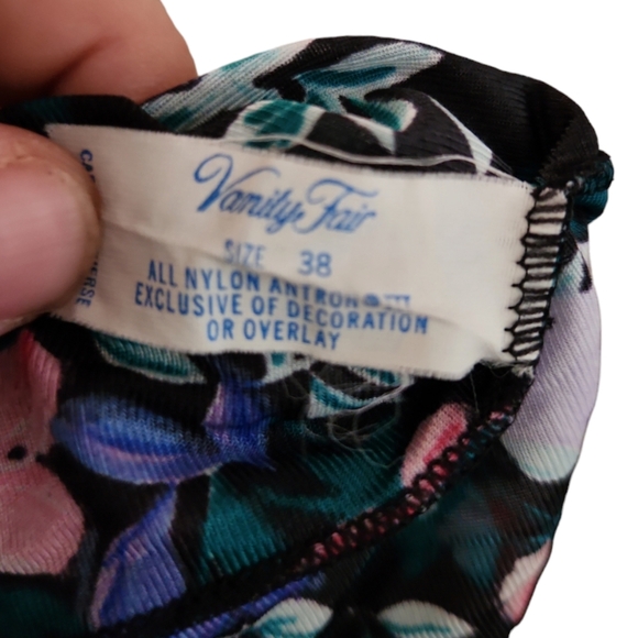 Vanity Fair Floral Lace Camisole - Picture 4 of 5